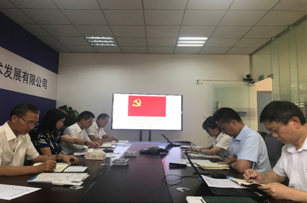 安岳公司開展&ldquo;不忘初心、牢記使命&rdquo;主題教育再學(xué)習(xí)活動