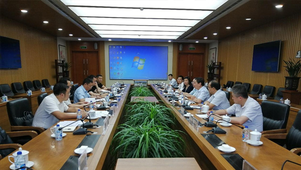 安岳縣人民政府賈發(fā)揚(yáng)縣長一行蒞臨中國節(jié)能環(huán)保集團(tuán)有限公司考察調(diào)研